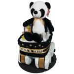 Panda diaper bassinet